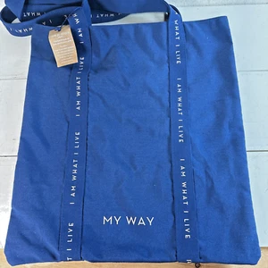 Georgio Armani Bag My Way Tote I Am What I Live - Picture 1 of 7