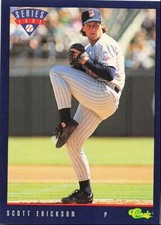 1993 Classic Game Scott Erickson Minnesota Twins #T29