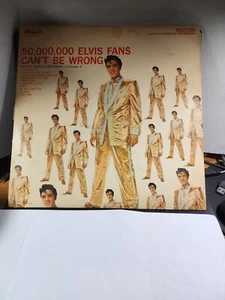 50,000 Elvis Fans Can't Be Wrong: Elvis' Gold Records Vol 2 VG R64 - Picture 1 of 2