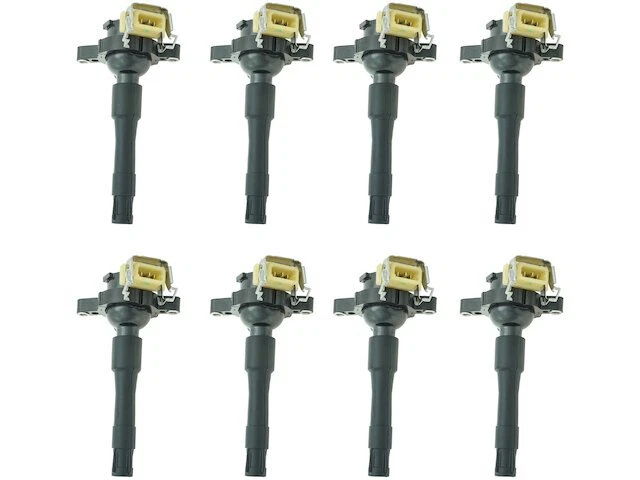 TRQ 67XS69R Ignition Coil Set Fits 1997-2003 BMW 540i 8 Piece Ignition Coil Set - Image 1 of 1