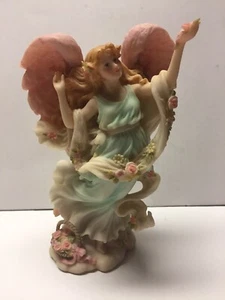 1996 Seraphi Classics Angels Chelsea Summer's Delight Sculpture Figurine #78048 - Picture 1 of 6