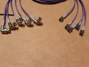 5pack Belden 1855A HD-SDI Mini RG59 Video Cable 4.5GHZ BNC Male to BNC Male 3ft. - Picture 1 of 4