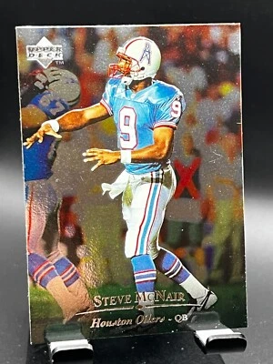 1996 Upper Deck Silver Holo - #132 Steve McNair - Image 1 of 3