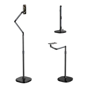 TELESIN 1,6M MagSafe Support de sol pliable en aluminium pour iPhone, Samsung et plus - Photo 1 sur 15