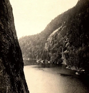c.1925 Avalanche Pass Adirondacks Lake Placid Club NY RPPC I.L. Irving Stedman - Picture 1 of 3