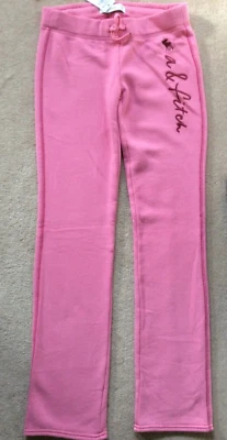 BRAND NEW WITH TAGS ABERCROMBIE GIRLS FLEECE SWEATPANTS AGE 8-10 — 第 1/3 张图片