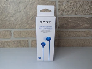 Sony MDREX15LP In-Ear Earbud Headphones - Blue - Picture 1 of 3