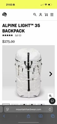 Mountain Hardwear Alpine Light 35L Lightweight Pack - Image 1 of 4