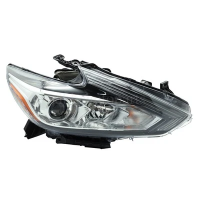 Faro derecho apto para Nissan Altima 2016-2018 cromado sin LED DRL Foto 1 de 4