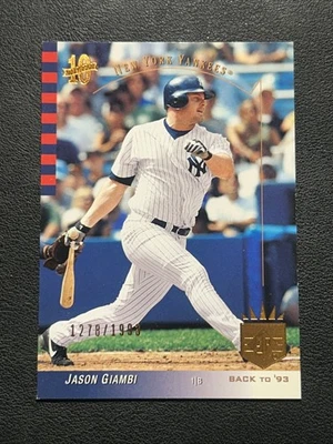 2003 SP Authentic JASON GIAMBI #'d 1278/1993 #141 - Image 1 of 2
