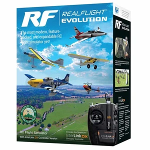 RealFlight Evolution Flugsimulator mit Spektrum InterLink DX Controller für PC - Bild 1 von 12