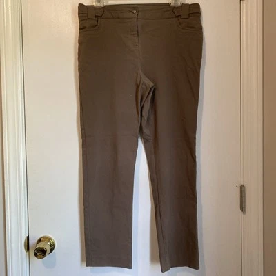Style&Co. Light Brown Women’s Pants Stretch Size Petite 12 - Image 1 of 4