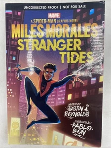 Spider-Man Miles Morales Stranger Tides Uncorrected Proof Marvel 2022 RARE - Picture 1 of 16