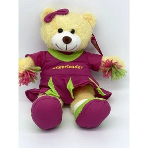 KellyToy Sugar Loaf Teddy Bear Plush toy Cheerleader Stuffed Animal 12" - Picture 1 of 3