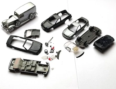 Mercedes ... Leichenwagen offene Sargwagen Konvolut Umbauten 1:43 - Bild 1 von 4