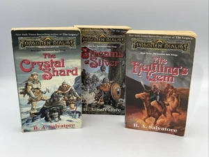 The Crystal Shard Forgotten Realms By R. A. Salvatore TSR Icewind Dale Trilogy 1 - Picture 1 of 9