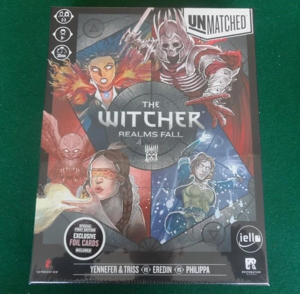 Gioco da tavolo The Witcher Realms Fall senza pari di Iello nuovo con scatola - Immagine 1 di 1