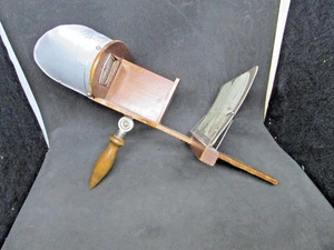 Antique Stereoscope Viewer - 1897 Triumph - PLUS Teddy Roosevelt View Card - Picture 1 of 19