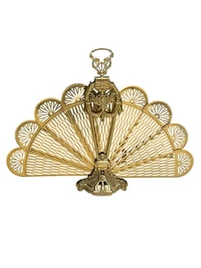 Messing Pfau & Greif Wasserspeier Klappventilator Kaminschirm - Bild 1 von 14