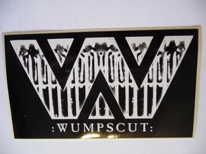 WUMPSCUT - Logo Aufkleber / Sticker - neuwertig - Größe:  14,5 x 9 cm - Bild 1 von 1