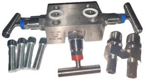 SF-2B 160P 304SS Edelstahl integrierte Dreiventilgruppe - Bild 1 von 4