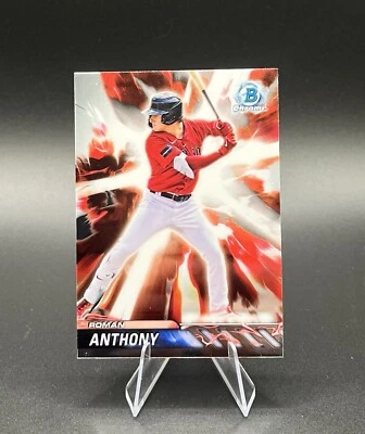 2024 Bowman Chrome Draft Plasma Power #PP18 Roman Anthony - Image 1 of 2