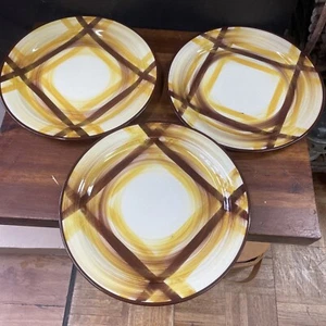 three vernon Kilns  organdie vernonware dinner plates Plate Size 9 1/2” - Picture 1 of 15