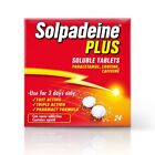 Solpadeine Plus Max Relieving Pain with Capsules Soluble Tablets Fast Acting