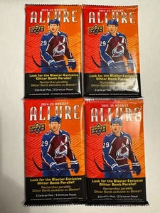 (Lot of 4) 2024/25 Upper Deck Allure Hockey Pack Factory Sealed #7 - Picture 1 of 1