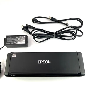 Scanner couleur de documents portable Epson WorkForce ES-200 avec ADF et recto verso - TESTÉ - Photo 1/23