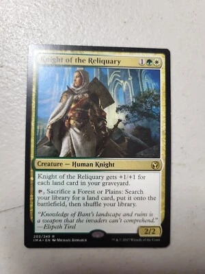 1x MTG Knight of the Reliquary Iconic Masters 203/249 Regular Rare LP - Image 1 of 2