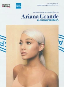Lot of 5 ARIANA GRANDE 2018 Billboard Magazine ads clippings music celebrity - Picture 1 of 6