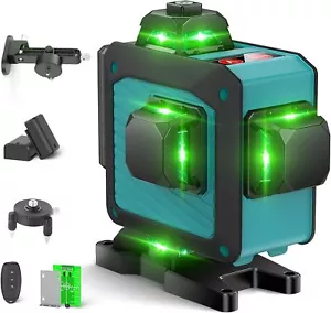 Elikliv 4D 16 lines 360° automatic Self Leveling Laser Level Bluetooth Remote - Picture 1 of 8