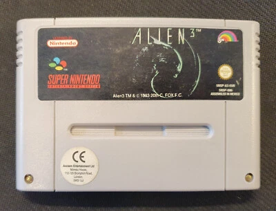 Console Game Play NINTENDO SNES 16 BIT PAL EUR Assembled in Mexico Fox Alien 3 - Immagine 1 di 2