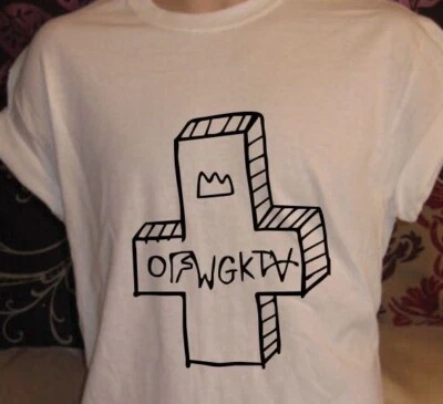 Ofwgkta T Shirt Inspired by Tyler The Creator Wolf HUF Odd Future Dope Swag - Image 1 of 4