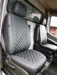 Fundas de asiento de coche a medida Premium cómodas adaptadas para Mercedes Sprinter W906 - Imagen 1 de 8