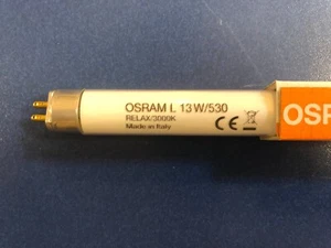 Osram Fluorescent Lamps 13W/530 RELAX Fluorescent Tube T5 Diameter 16 x 517mm - Picture 1 of 3