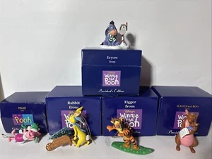 GROLIER PRESIDENTS DISNEY WINNIE THE POOH EEYORE RABBIT PIGLET KANGA TIGGER Lot - Picture 1 of 12