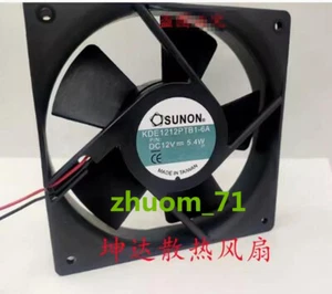 1PC SUNON KDE1212PTB1-6A 12V 5.4W 12025 3-wire cooling fan - Picture 1 of 2