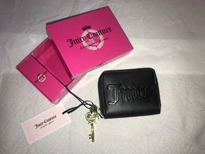 Juicy Couture Delux Wallet Ziparound Black - Picture 1 of 5
