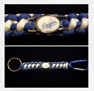 Los Angeles Dodgers inspirierter Paracord-Schlüsselanhänger - Bild 1 von 1