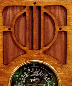 Vintage Style Fabric for Speaker Grill Cloth - Antique Tube Radio & Amp Grille - Picture 1 of 3