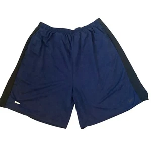 Nike Dri-Fit Icon Basketball Shorts Black Navy No Drawstring Size XL - Picture 1 of 8