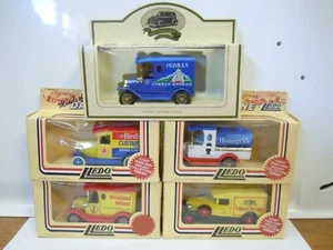 Lledo Days Gone 5 set Food Theme Diecast Model Cars New Birds Homepride Colmans - Picture 1 of 21