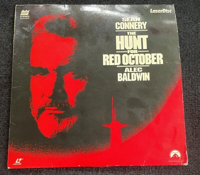 The Hunt For Red October Laserdisc - Alec Baldwin Sean Connery - Image 1 of 2