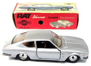 Mercury #63 FIAT DINO COUPE BERTONE silver 1/43 diecast mint in box Italy tr1 - Picture 1 of 11