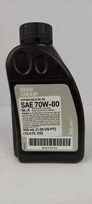 Масло для гипоидной оси BMW G3 83222413512 70W-80 GL-5 16,9 жидких унции - Изображение 1 из 2