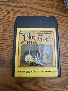 8 track tape 16 Greatest Orginal BLUEGRASS HITS. VINTAGE VARIOUS ARTISTS  - Picture 1 of 2