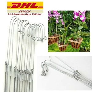 Hanging Wire Orchid Vanda Hanger Planter Flowers Baskets Plant Garden 4 Leg - Picture 1 of 17