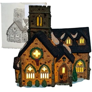 Dept 56 Dickens Village Knottinghill Church #5582-4 Department Retired With Box - Picture 1 of 15